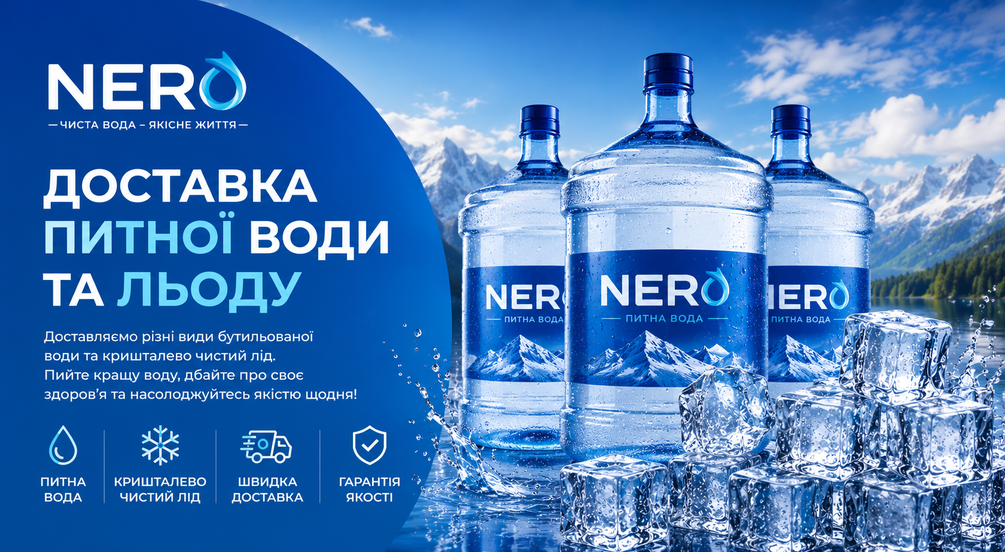 Доставка питної води Nero